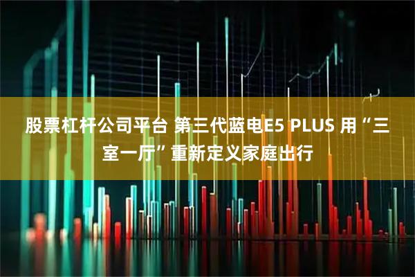 股票杠杆公司平台 第三代蓝电E5 PLUS 用“三室一厅”重新定义家庭出行